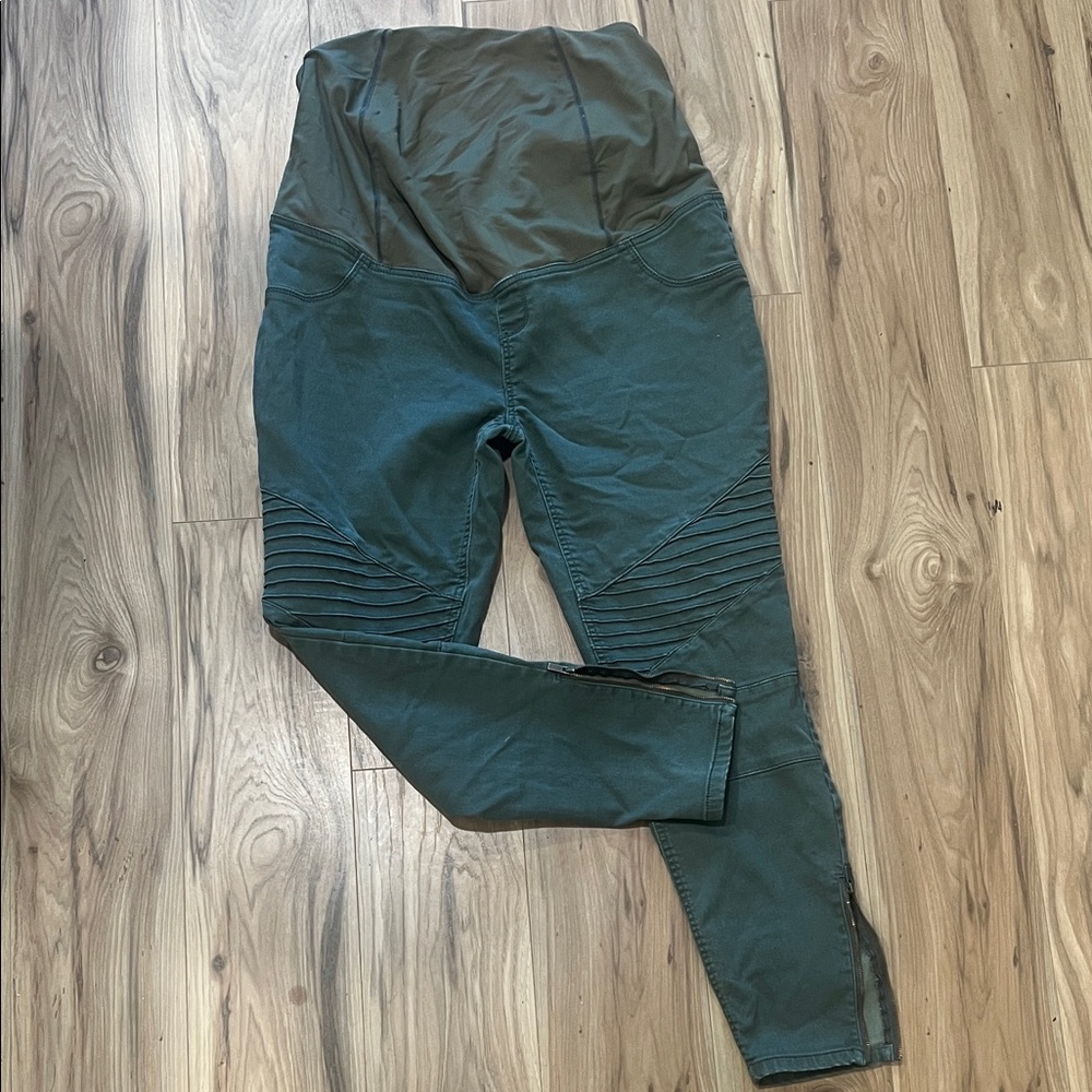 Isabel Maternity by Ingrid & Isabel Olive Jeggings
